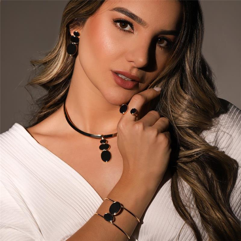 PULSEIRA FOLHEADO A OURO