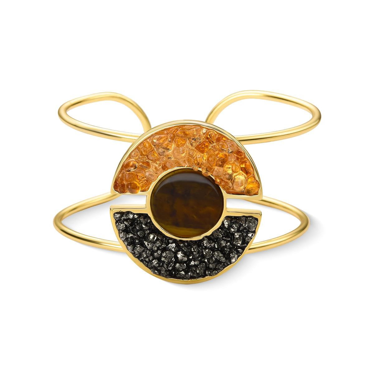 PULSEIRA FOLHEADO A OURO