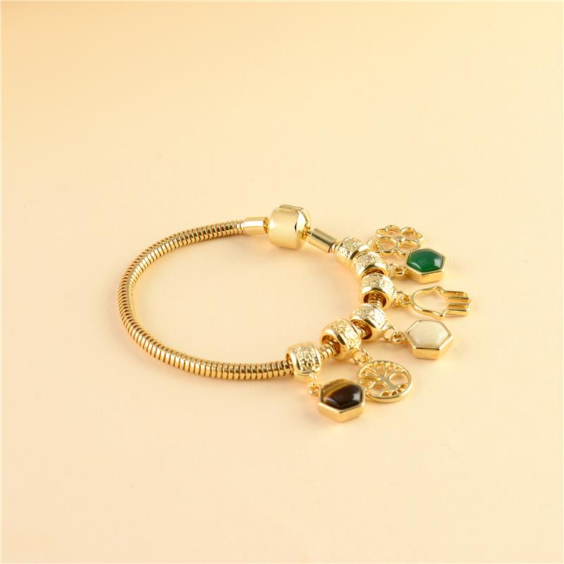 PULSEIRA FOLHEADO A OURO