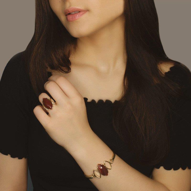 PULSEIRA FOLHEADO RÓDIO