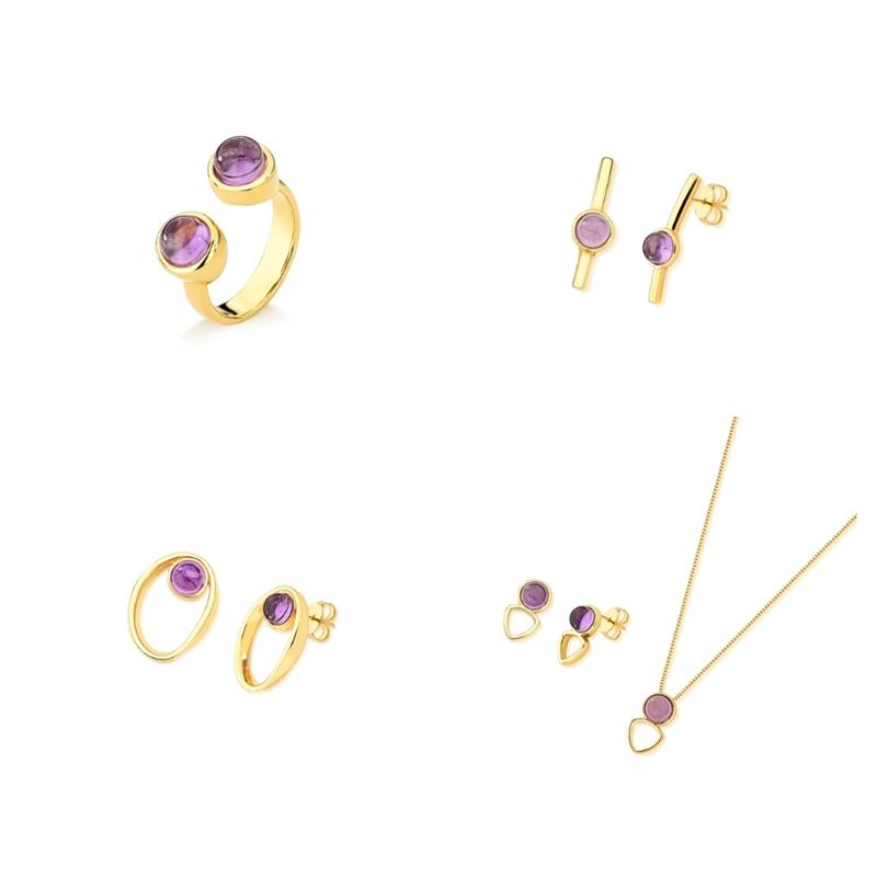 COMBO FOLHEADO A OURO