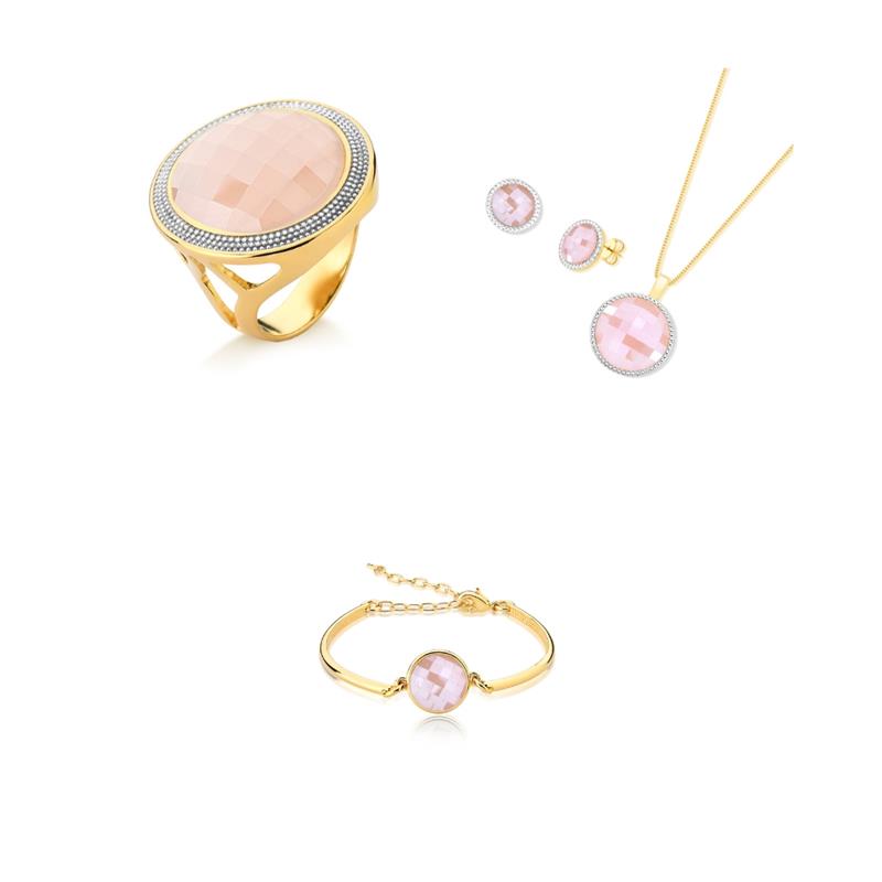 COMBO FOLHEADO A OURO