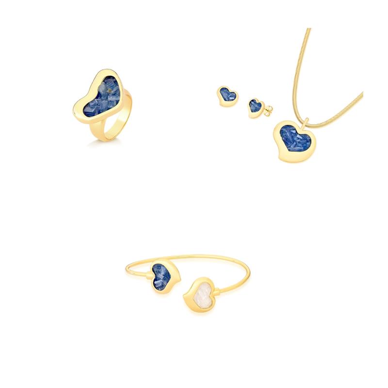 COMBO FOLHEADO A OURO