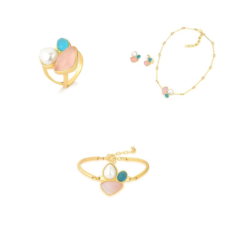 COMBO FOLHEADO A OURO