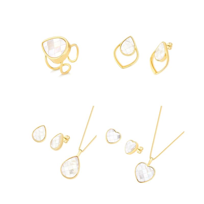 COMBO FOLHEADO A OURO