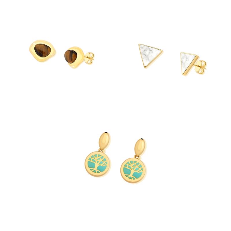 COMBO FOLHEADO A OURO