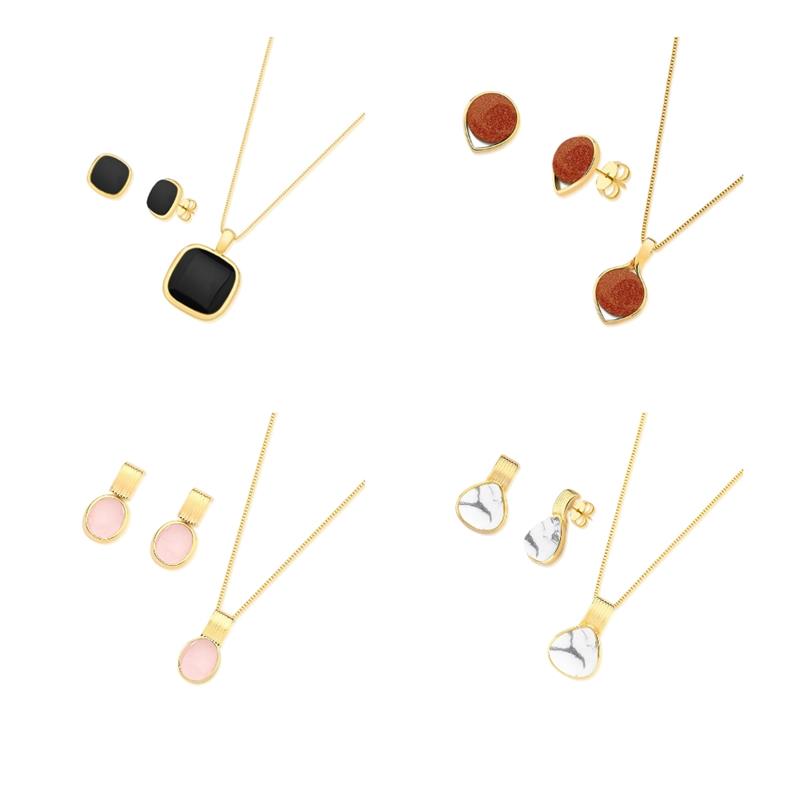 COMBO FOLHEADO A OURO