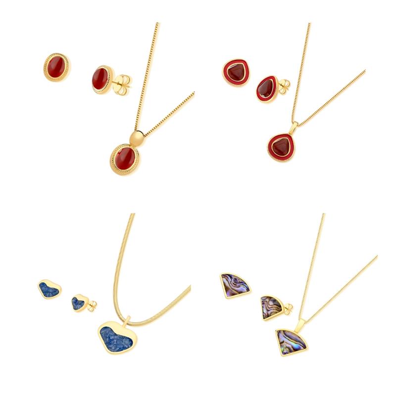 COMBO FOLHEADO A OURO