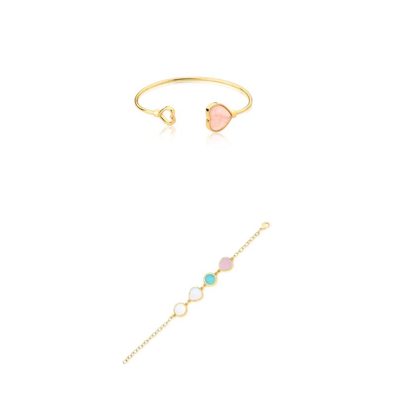 COMBO FOLHEADO A OURO