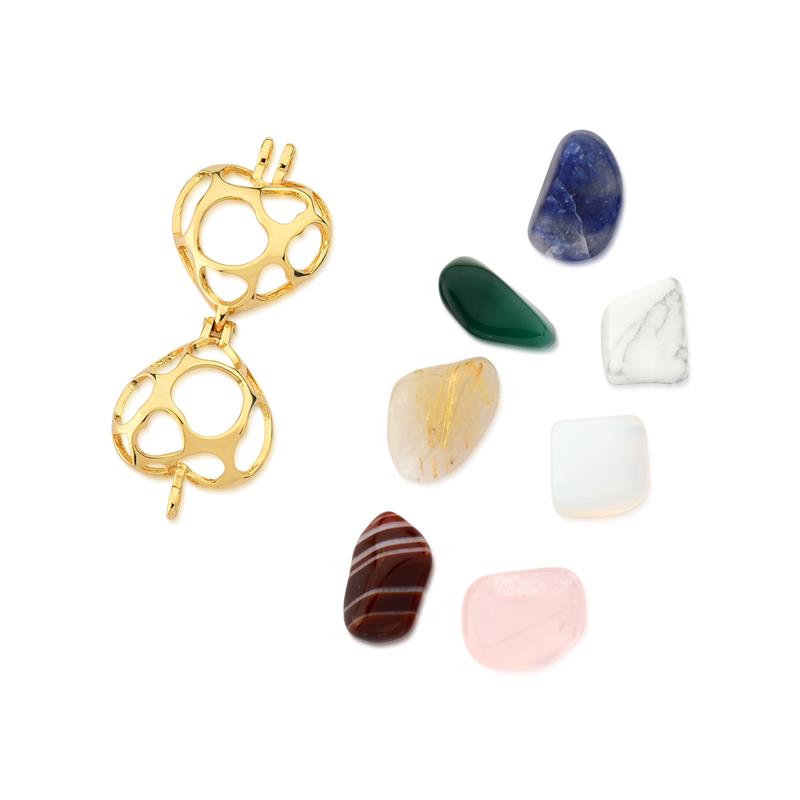 COMBO FOLHEADO A OURO