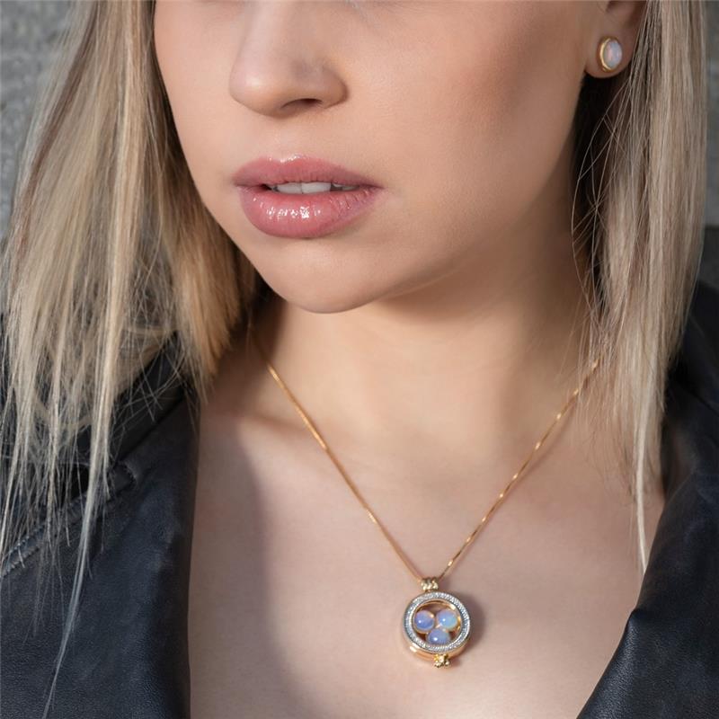 COMBO FOLHEADO A OURO E RÓDIO BRANCO