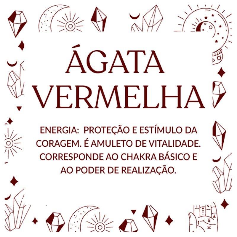 KIT ENERGÉTICO ÁGATA VERMELHA