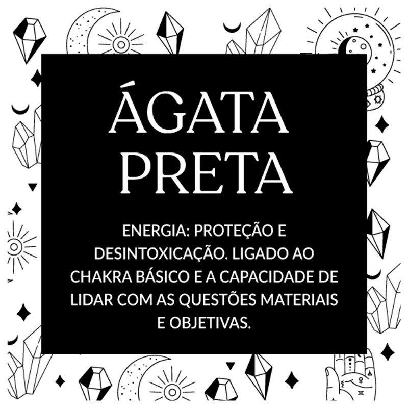 KIT ENERGÉTICO ÁGATA PRETA
