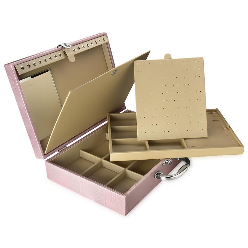 MALETA GRANDE DUPLA COM PLACA 8,5X24X35CM