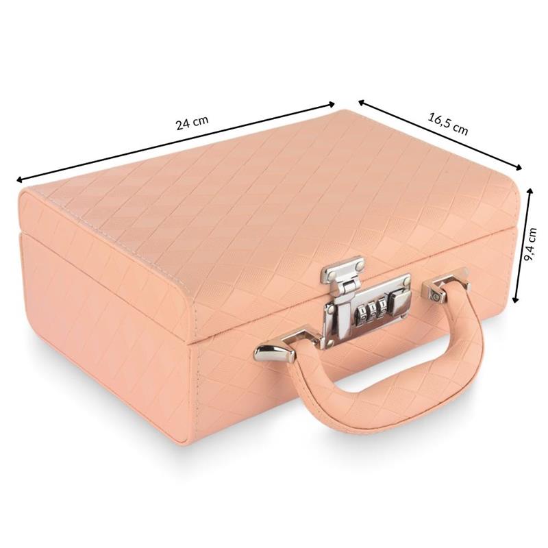 MALETA PEQUENA DUPLA COM SENHA 9,4X16,5X24 CM