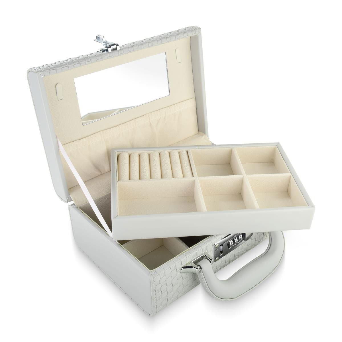 MALETA PEQUENA DUPLA COM SENHA 9,4X16,5X24 CM