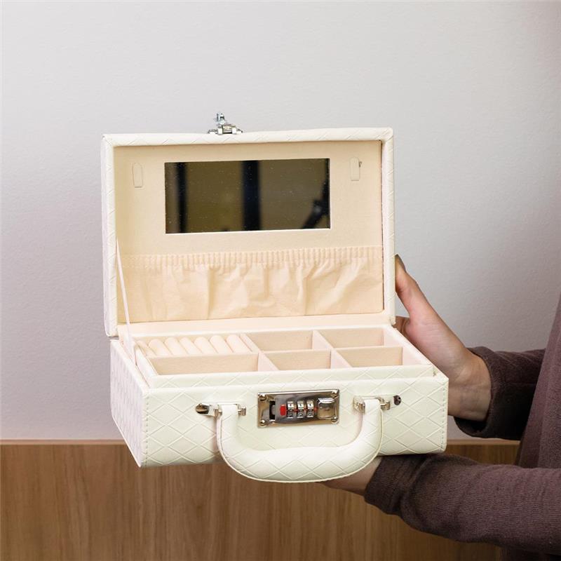 MALETA PEQUENA DUPLA COM SENHA 9,4X16,5X24 CM