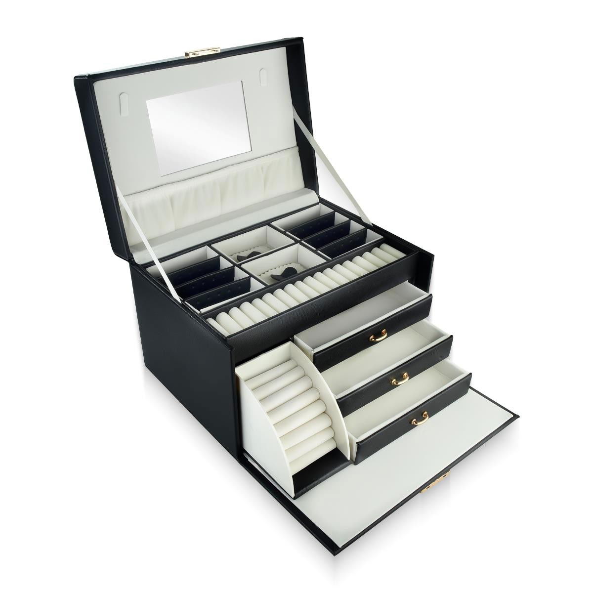 MALETA GRANDE COM ABERTURA FRONTAL 17,5X18,5X25,5CM 