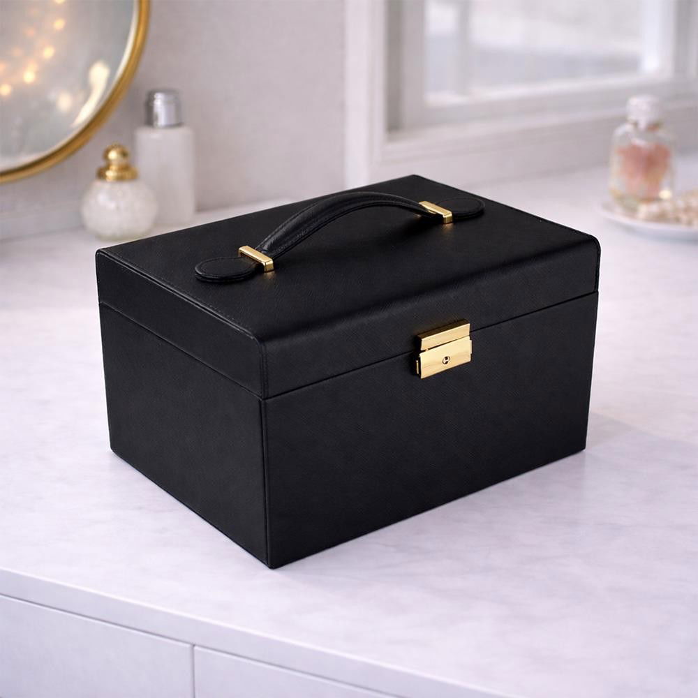 MALETA GRANDE COM ABERTURA FRONTAL 17,5X18,5X25,5CM 