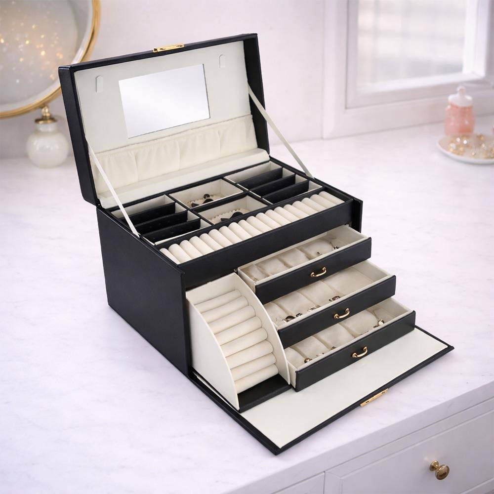 MALETA GRANDE COM ABERTURA FRONTAL 17,5X18,5X25,5CM 