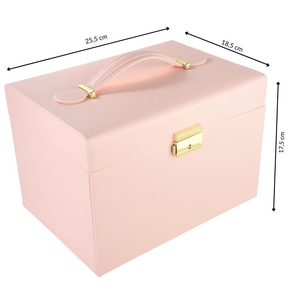 MALETA GRANDE COM ABERTURA FRONTAL 17,5X18,5X25,5CM 