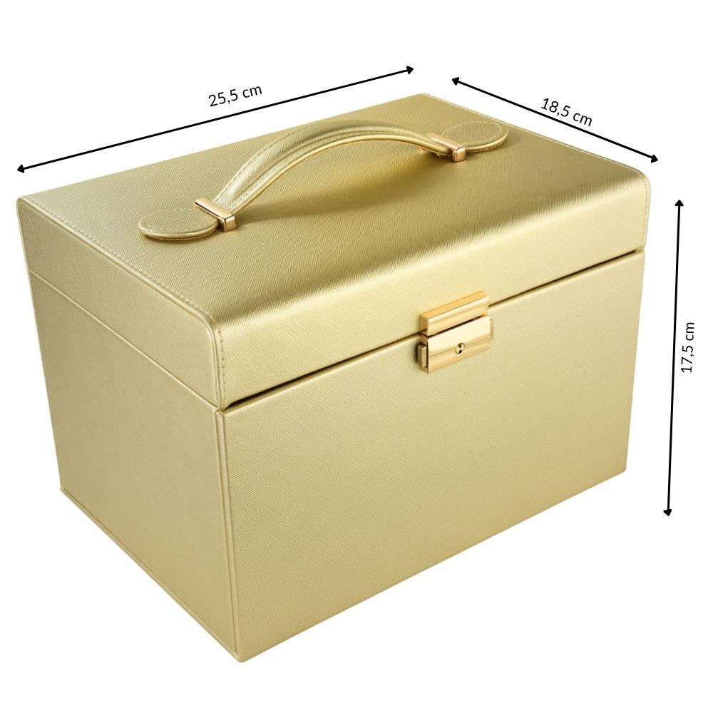 MALETA GRANDE COM ABERTURA FRONTAL 17,5X18,5X25,5CM 