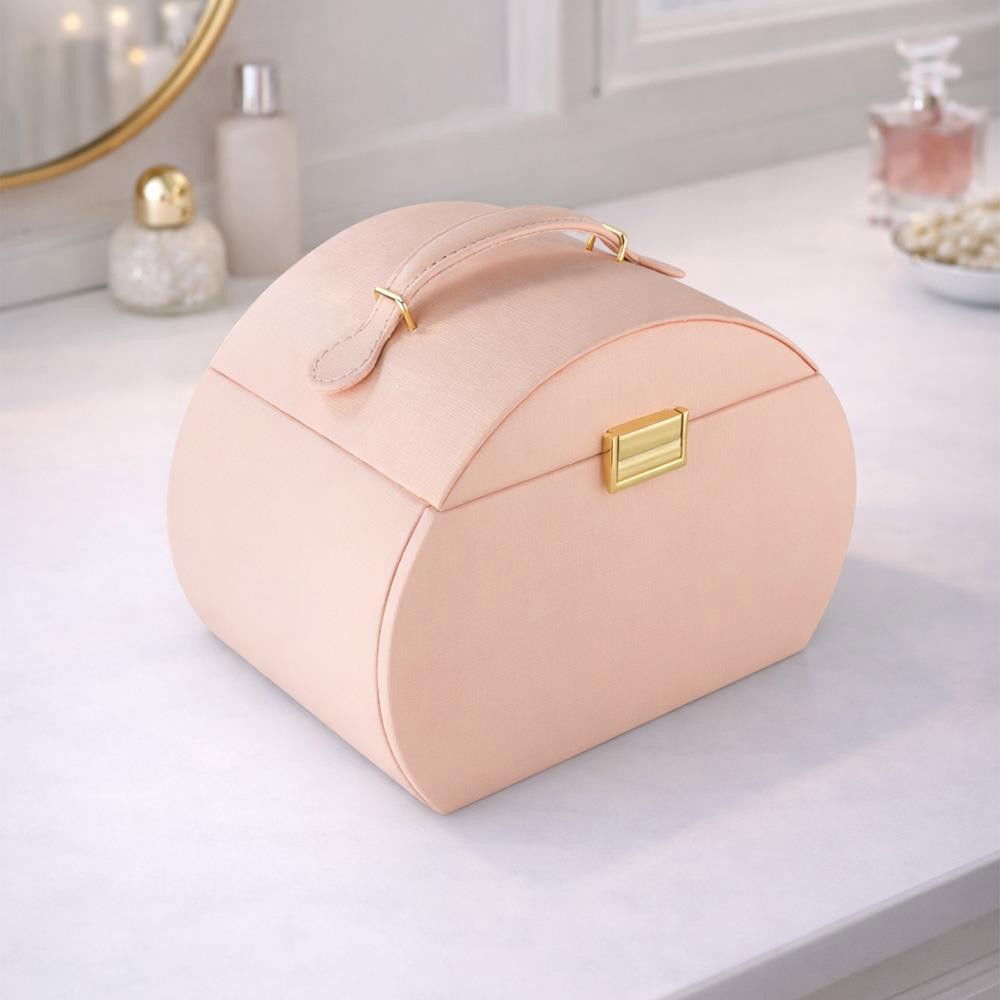 MALETA MÉDIA CIRCULAR COM ABERTURA FRONTAL 17X15,6X22CM 