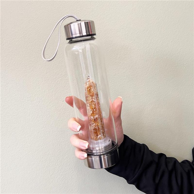 GARRAFA BOAS VIBRAÇÕES - CAPA PRETA 