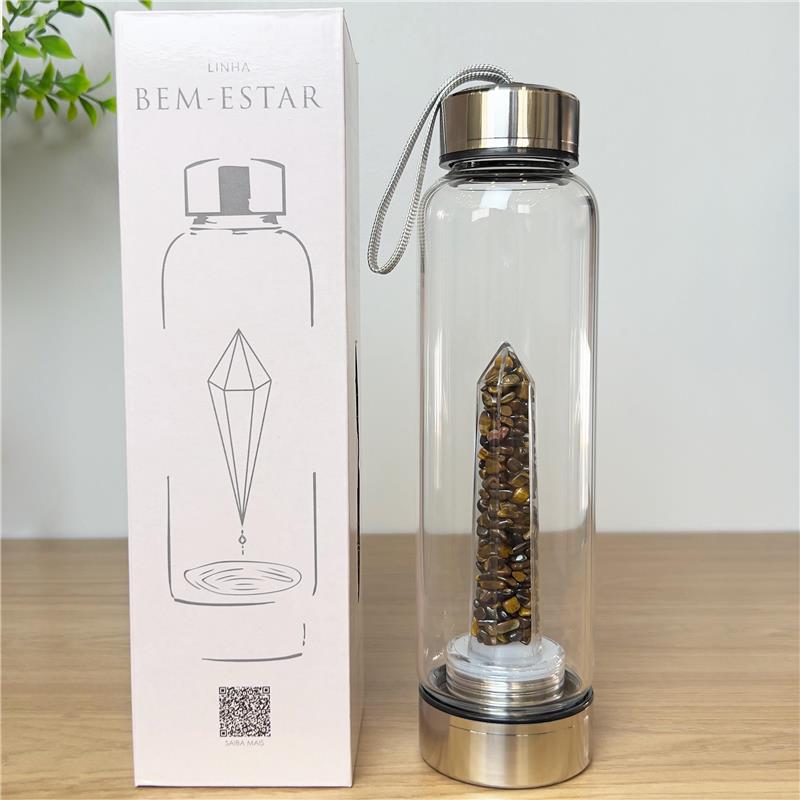 GARRAFA BOAS VIBRAÇÕES - CAPA PRETA 