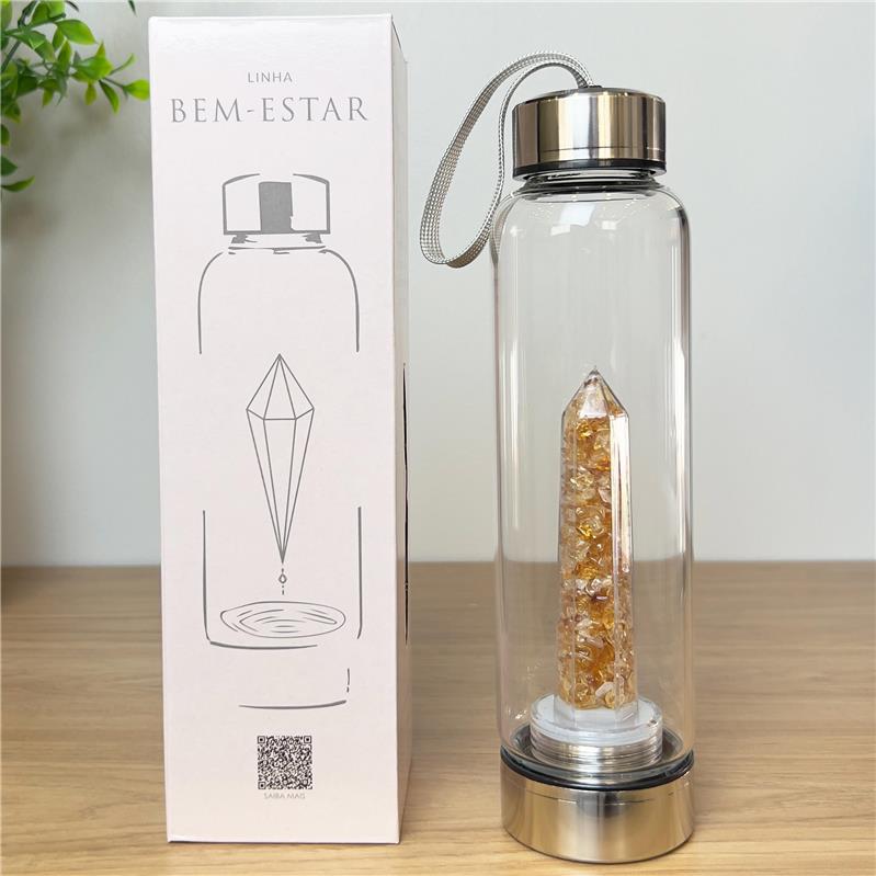 GARRAFA BOAS VIBRAÇÕES - CAPA PRETA 