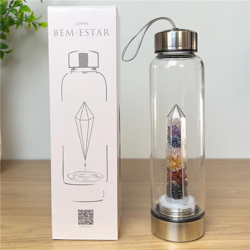 GARRAFA BOAS VIBRAÇÕES - CAPA PRETA 