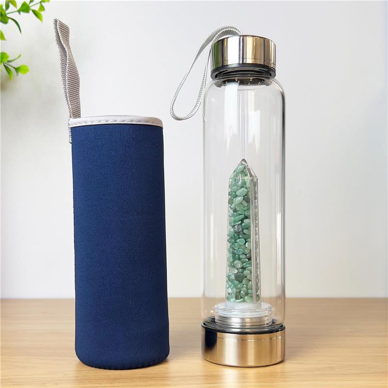 GARRAFA BOAS VIBRAÇÕES - CAPA AZUL