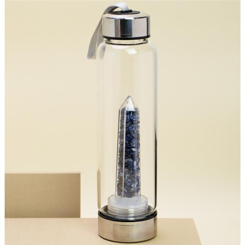 GARRAFA BOAS VIBRAÇÕES - CAPA AZUL