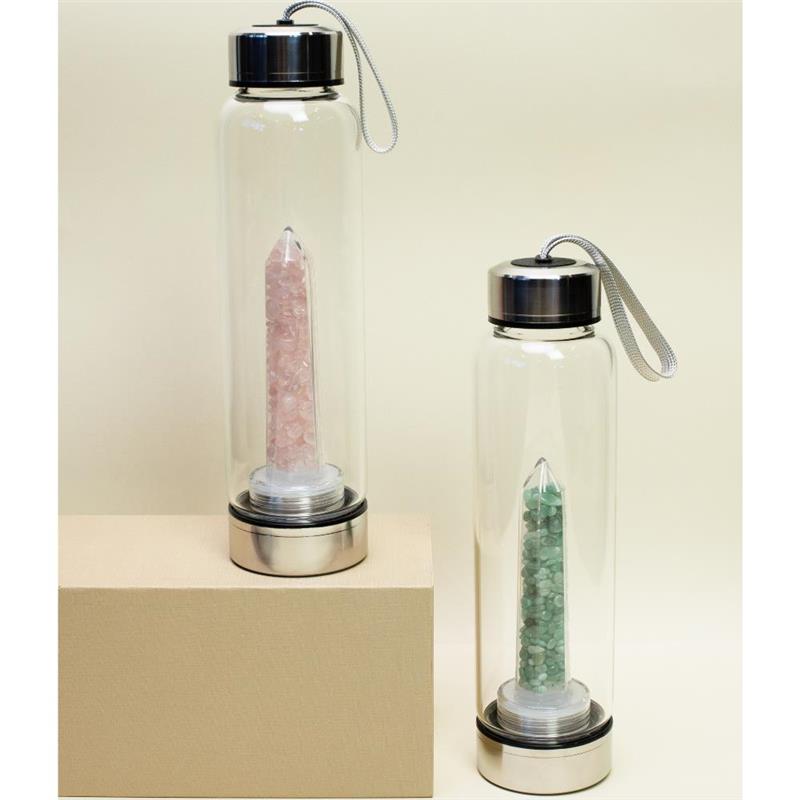 GARRAFA BOAS VIBRAÇÕES - CAPA AZUL