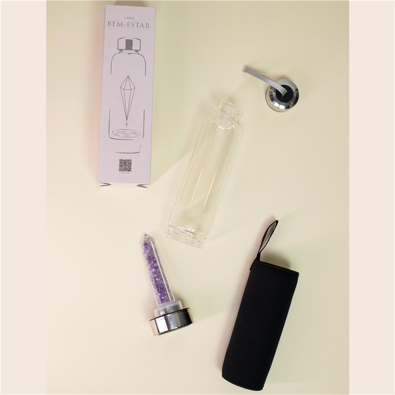 GARRAFA BOAS VIBRAÇÕES - CAPA AZUL