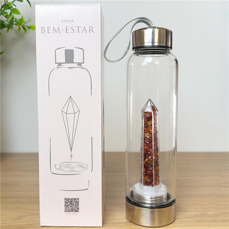 GARRAFA BOAS VIBRAÇÕES - CAPA AZUL