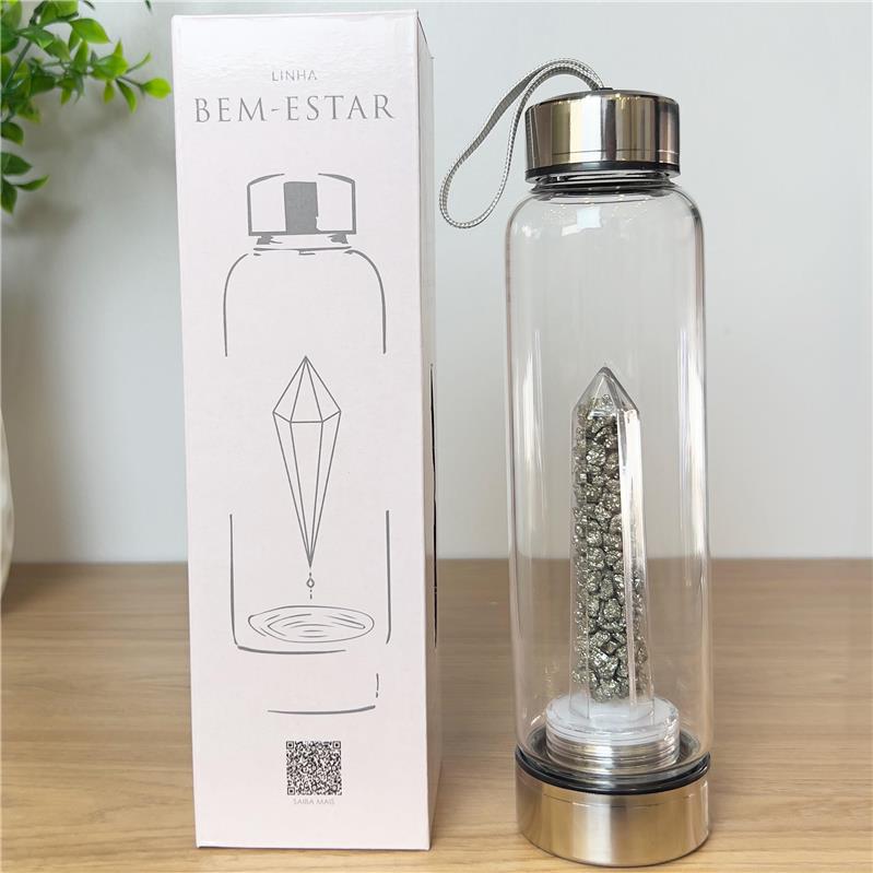 GARRAFA BOAS VIBRAÇÕES - CAPA AZUL