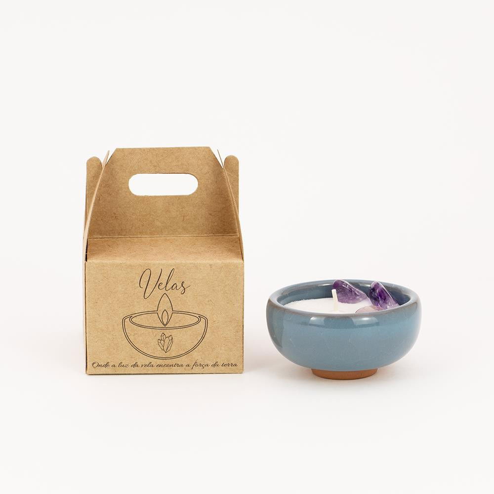 KIT DE VELAS AROMÁTICAS DE AMETISTA