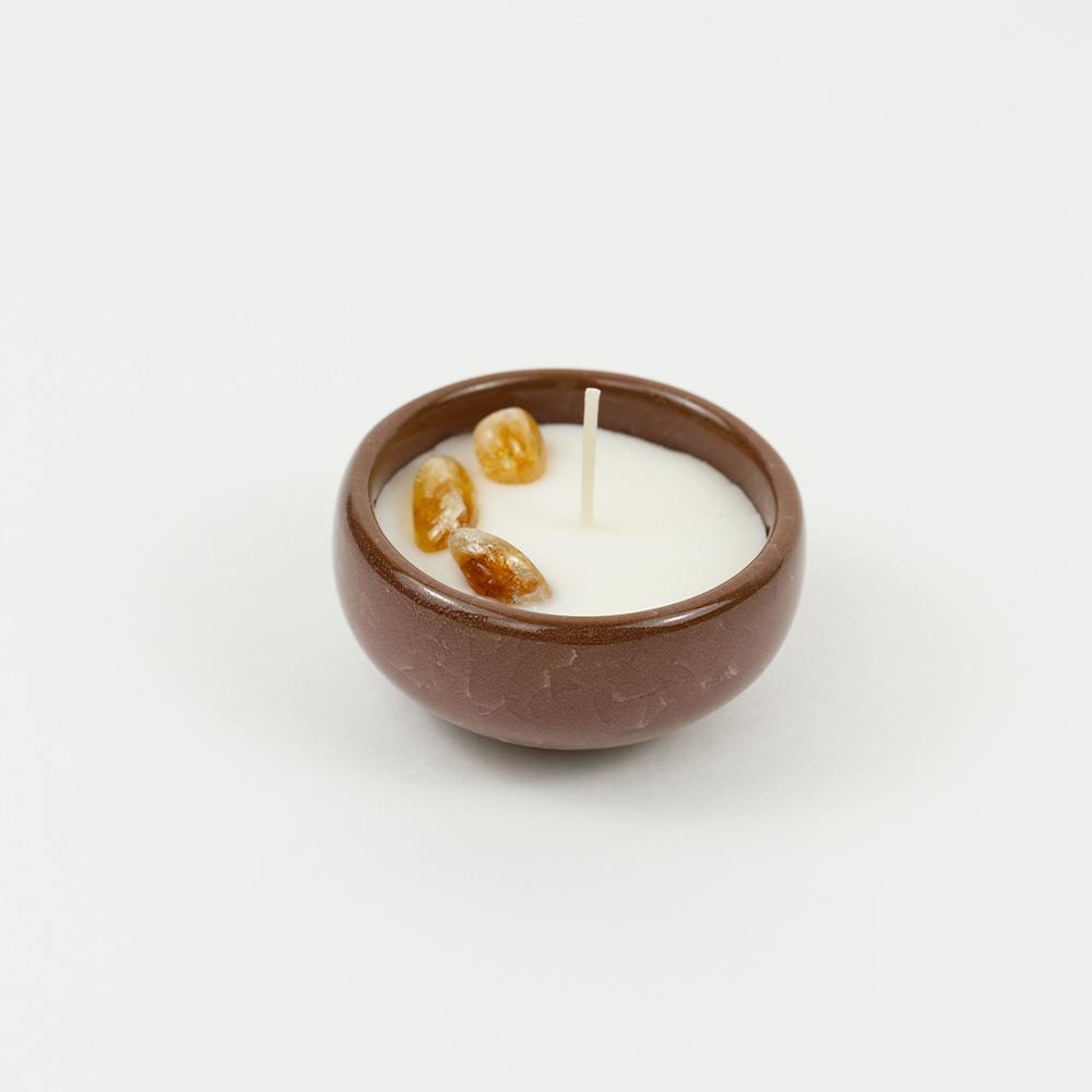 KIT DE VELAS AROMÁTICA DE CITRINO 