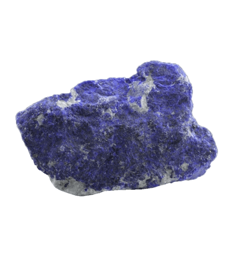 Fotografia da pedra Sodalita bruta